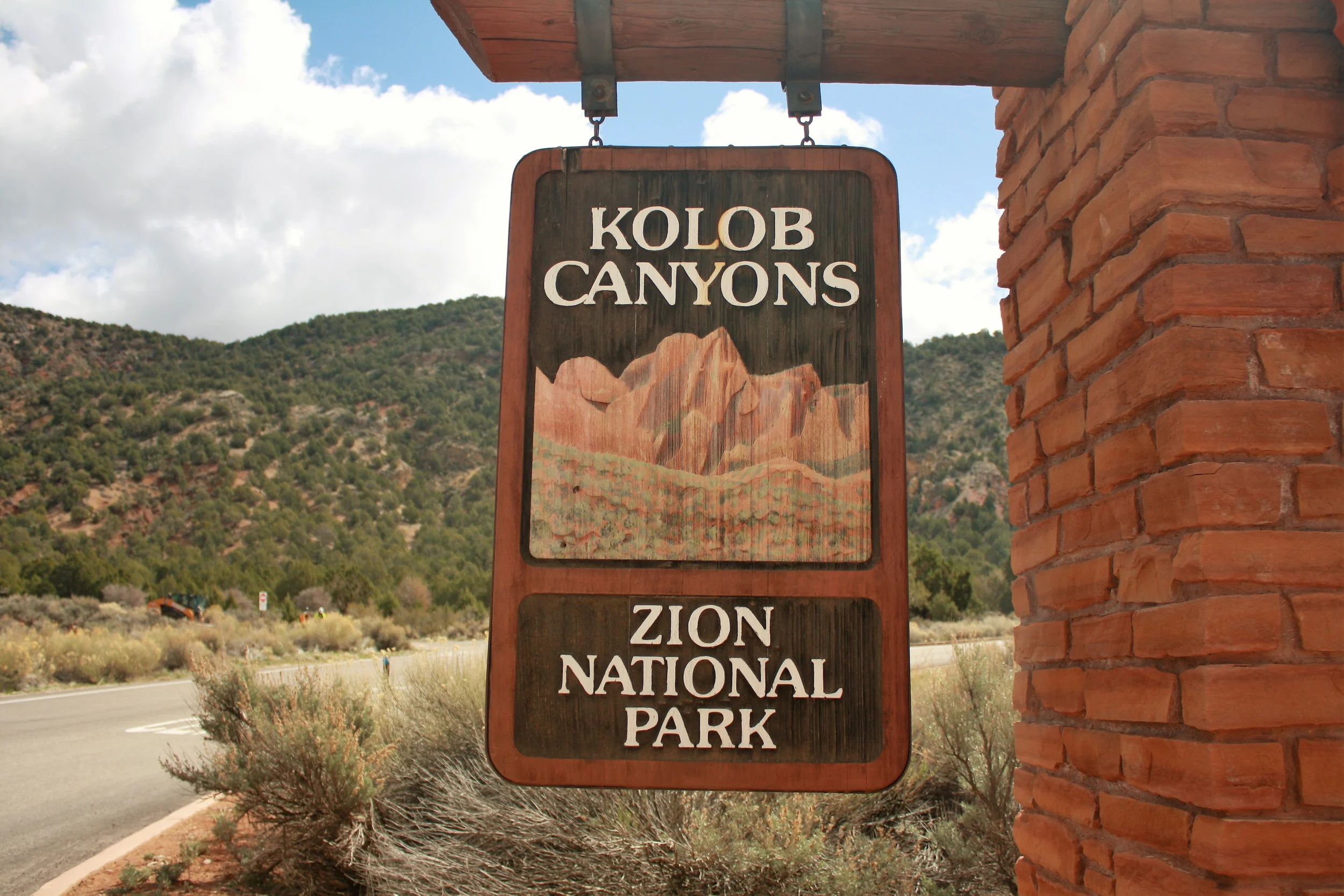 Kolob Canyon Sign